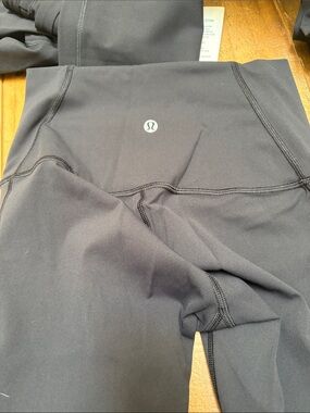 lululemon athletica Black High-Waist Capri Legging